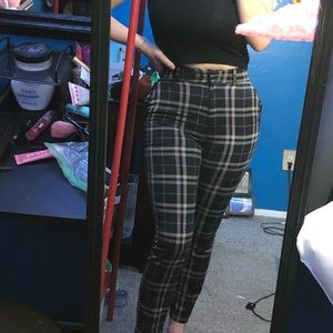 Plaid pants